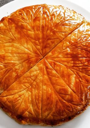 Une photo de Galette des rois à la frangipane