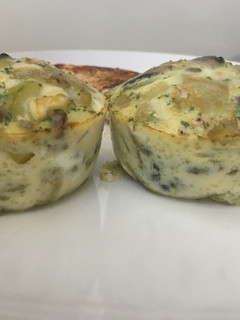 Una foto de Muffins de calabacín