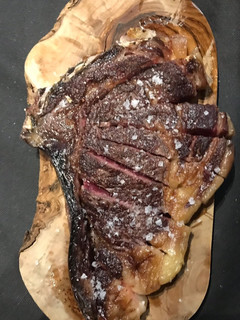 Una foto de Chuletón de buey a la parrilla