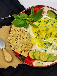 عکسی از دستور املت تره (غذای فوری)😋
