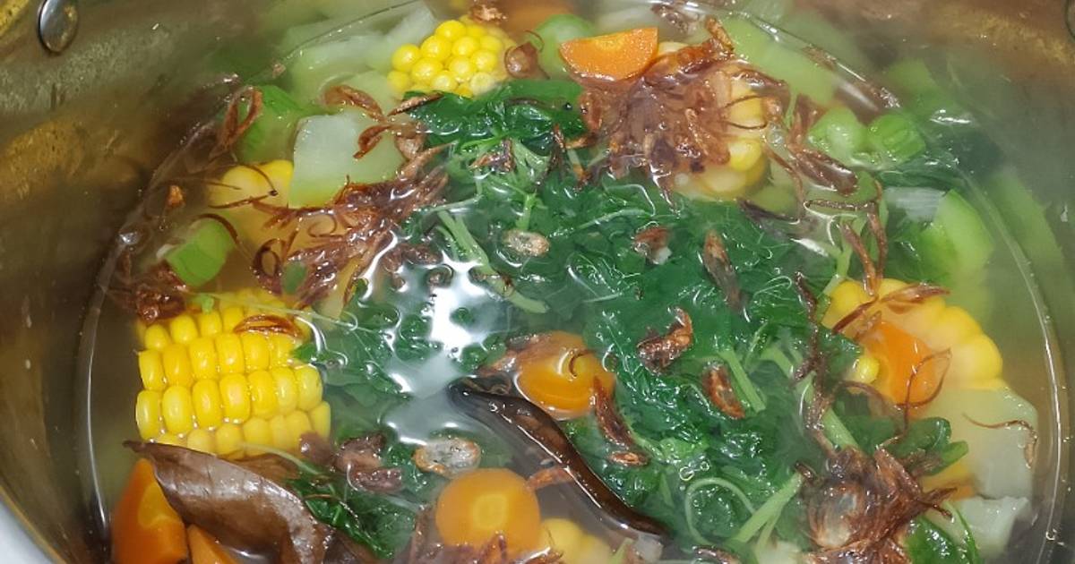 Resep Sayur Bening Jawa Seger Dengan Bahan Sederhana