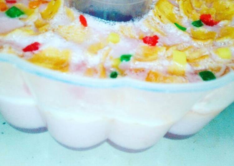 Resep Agar - agar Pop ice strawberry (Crispy) yang Lezat Sekali