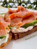 Avocado and salmon toast