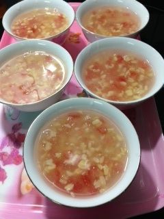 Hình của món Chè bưởi.
