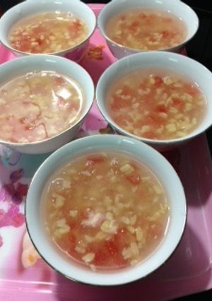 Hình của món Chè bưởi.