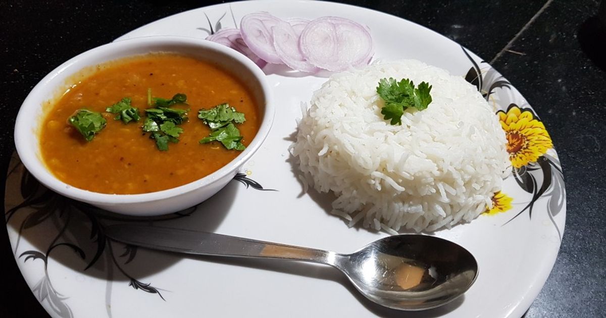 Arhar Daal With Rice Recipe by Swati Chauhan - Cookpad