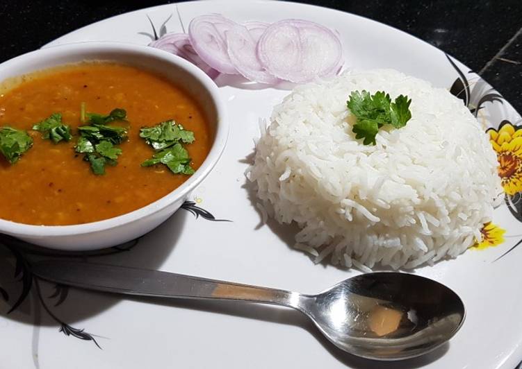 Arhar Daal with Rice