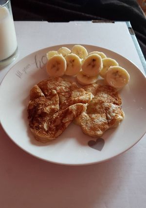 Banános palacsinta recept fotója