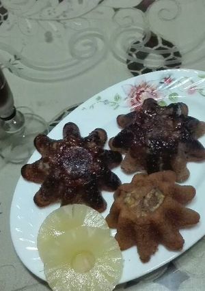 صورة لوصفة كيكة الموز على طريقتي