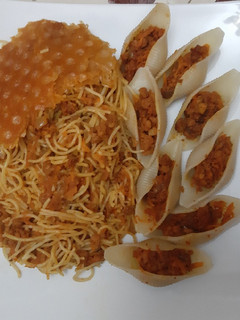 عکسی از دستور ماکارونی و جامبو شلز