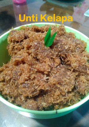 Foto resep 325.Unti Kelapa