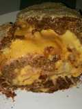 Carne moída enrolada