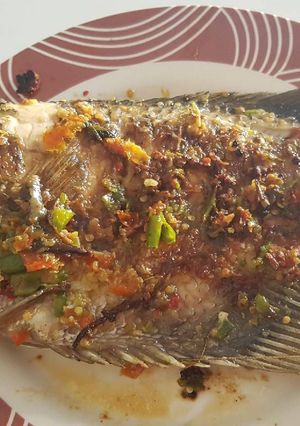 Foto resep Gurami bakar pedass