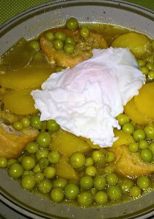 Une photo de Bouillabaisse de petits pois