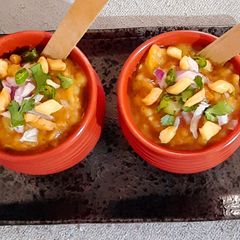 A picture of टमाटर चाट #tamatarchaat #TRR #W4 #FEB (बनारस की टमाटर चाट).
