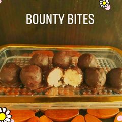 A picture of Bounty bites.