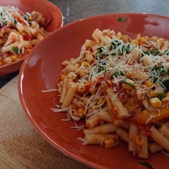 A picture of Tuna And Sweetcorn Pasta.