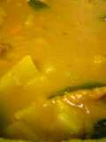 Sopa de legumes com curry
