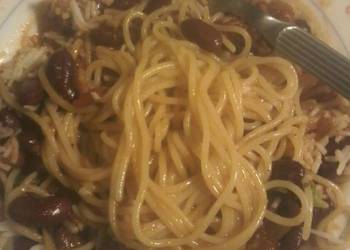 Latest Recipe Kidney bean marinara sauce W Pasta Savory Delicious
