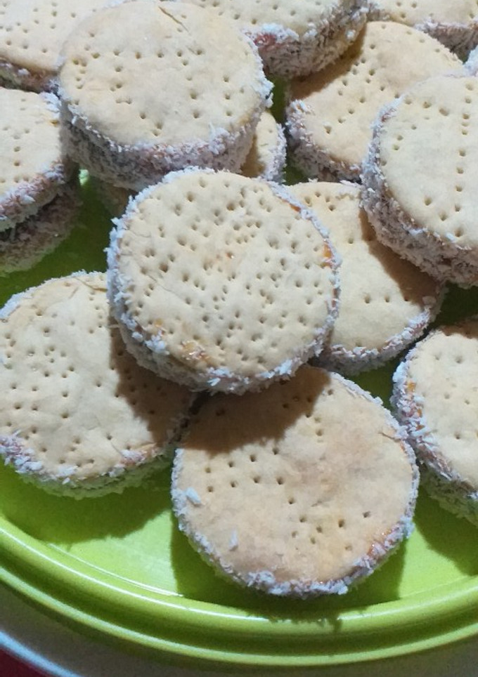 Una foto de Alfajores chilenos