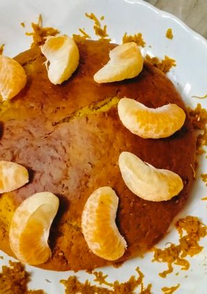 অরেঞ্জ কেক(orange cake recipe in Bengali) রেসিপির প্রধান ছবি