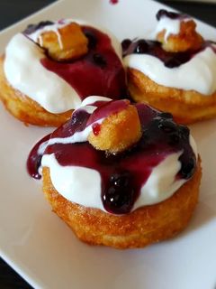 O poză a rețetei Papanași.