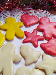 Una foto de Galletas de Jengibre o Ginger Cookies Navideñas con o sin Tacc