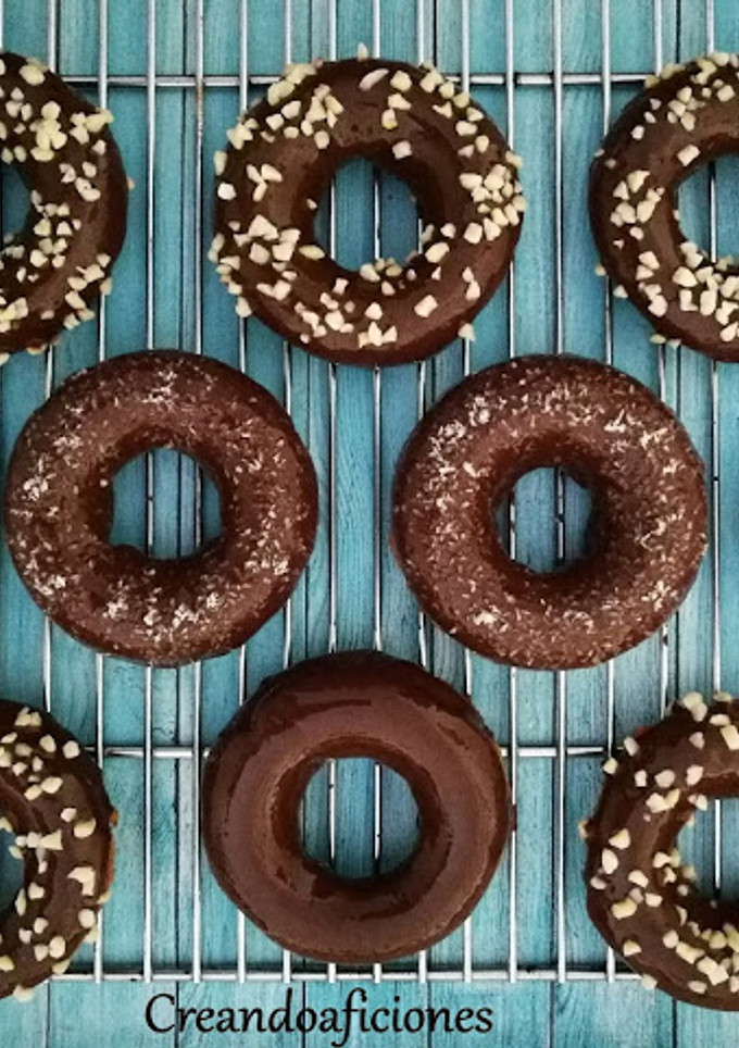 Una foto de Donuts de calabaza