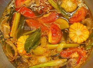 Hình của món Nước Lẩu Thái Chua Cay Từ Nguyên Liệu Tự Nhiên (Không Hầm Xương).