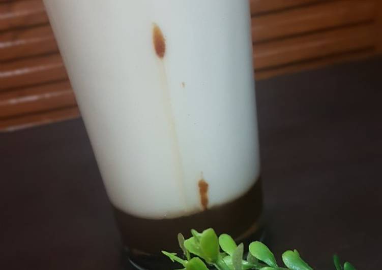 Resep Milk coffee caramel☕ Anti Gagal