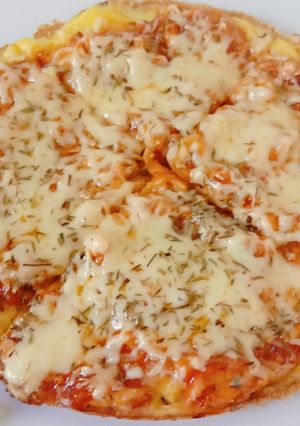 Foto resep Roti pizza ayam
