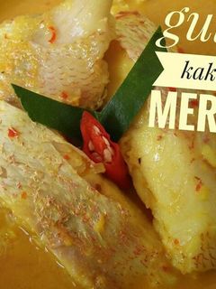 Foto resep Gulai kakap merah