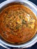 Dal palak (Thotakura pappu)