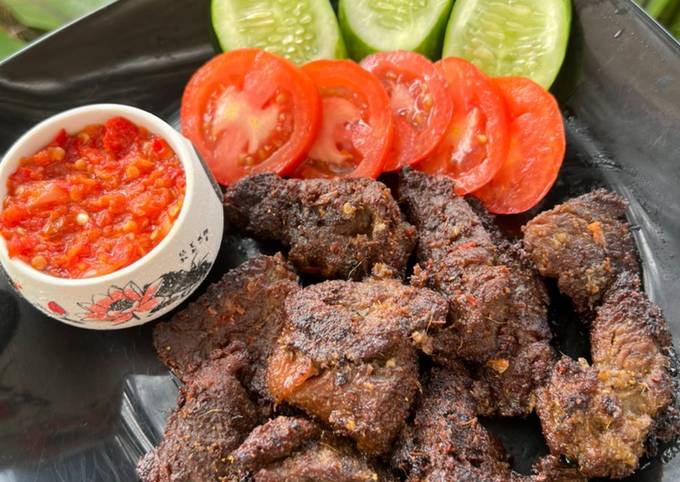 Resep Empal Gepuk Daging Sapi Oleh Devguritno Cookpad 