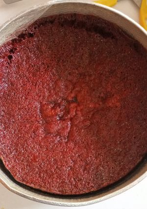 A picture of Red velvet cake.