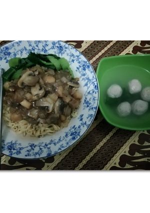 Foto resep Bakmie Ayam Jamur