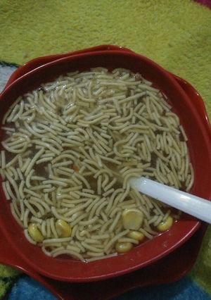 A picture of Hot and sour soup.