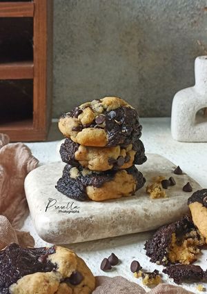 Foto resep Brownie Choco Chip Cookies