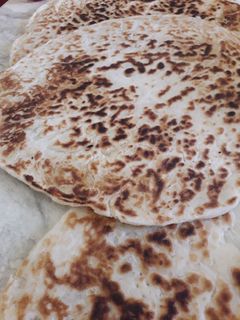 صورة لوصفة كسرة فرينة (طحين او دقيق)