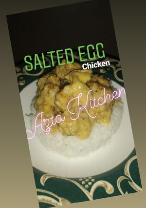 Foto resep Salted egg Chicken