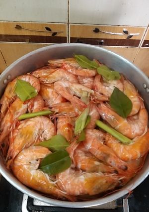 รูปของ กุ้งอบสมุนไพร