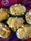 Zapallitos rellenos con sus semillas y boniato