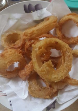 Foto resep Onion ring krenyes krenyes (ala anak kos)