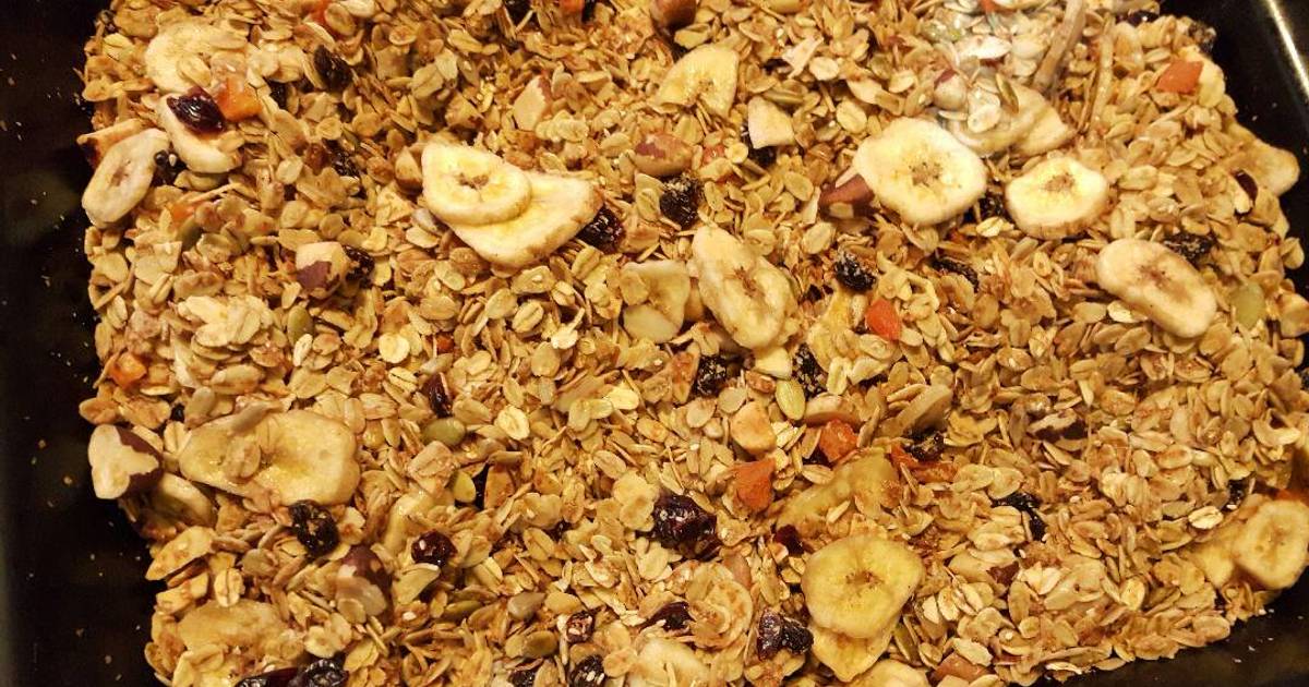 Toasted muesli Recipe by Raewyn Paterson - Cookpad