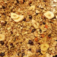 Toasted muesli A picture of Toasted muesli .