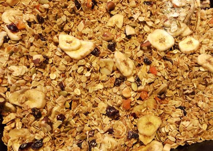 Step-by-Step Guide to Prepare Homemade Toasted muesli