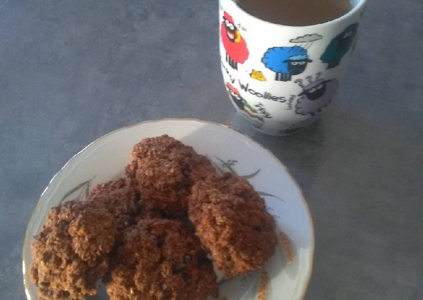 Biscuits déjeuner healthy avoine et dattes