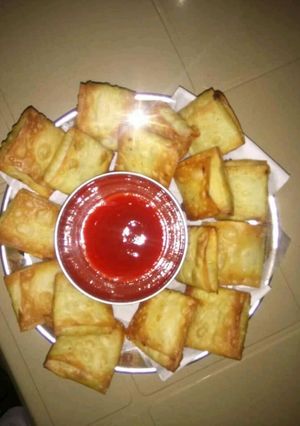A picture of Cheese - Capsicum Parcels.