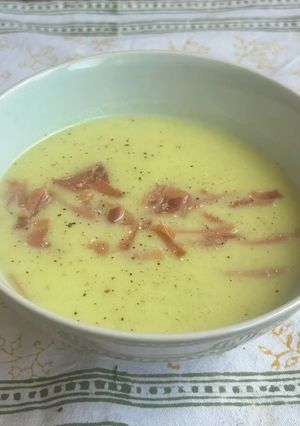 Una foto de Crema de carbassó