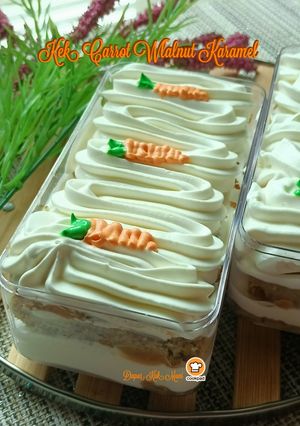 Gambar Kek Carrot Walnut Karamel